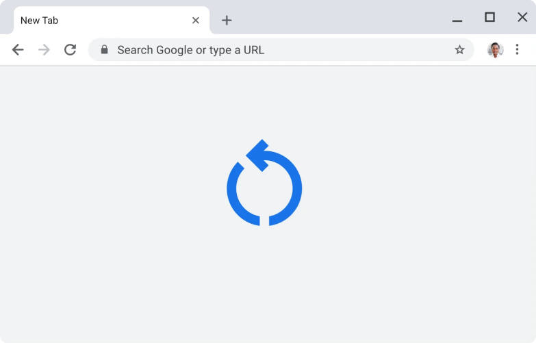 Ενημερώνεται αυτόματα Διεπαφή χρήστη του Chrome με το εικονίδιο εφαρμογής ενημέρωσης